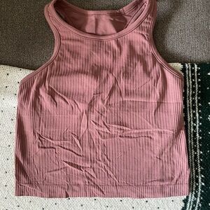 Ebb to street racer crop tank size 6